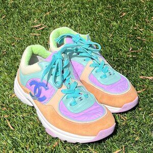 Chanel Multicolored Nylon Sneakers/Trainers